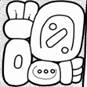 A black and white drawing of a cartoon character  Description automatically generated
