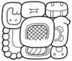 A drawing of a mayan calendar  Description automatically generated