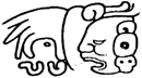 A black and white drawing of a lion and a person  Description automatically generated