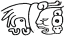 A black and white drawing of a lion and a person  Description automatically generated