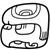 A black and white drawing of a mayan art  Description automatically generated